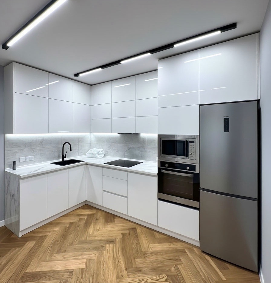 Фото готовой кухни